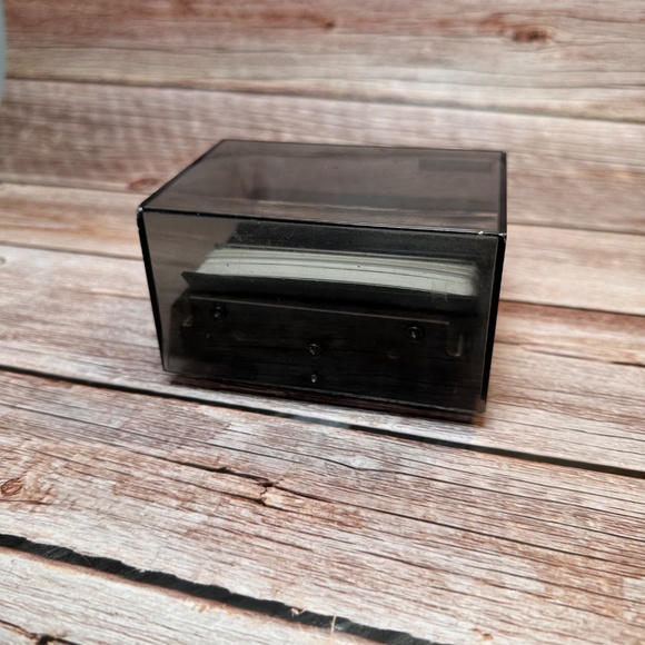 Vintage Rolodex S-300C Covered Card File  | Mid-Century Office Storage - Picture 6 of 7